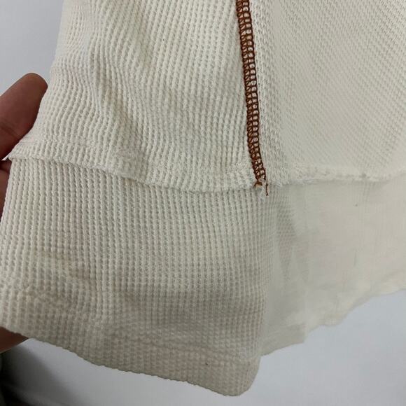 Soft Surroundings Thermal Pull Over Waffle Knit Top Women Size Large - Picture 8 of 14